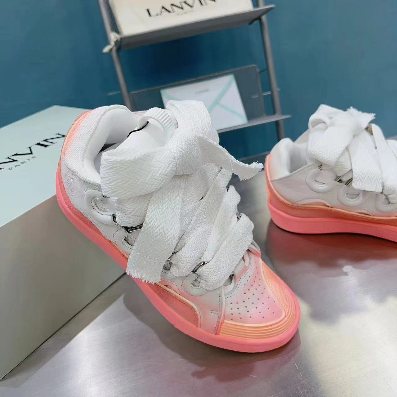 Lanvin Curb Sneakers - DopestKickz