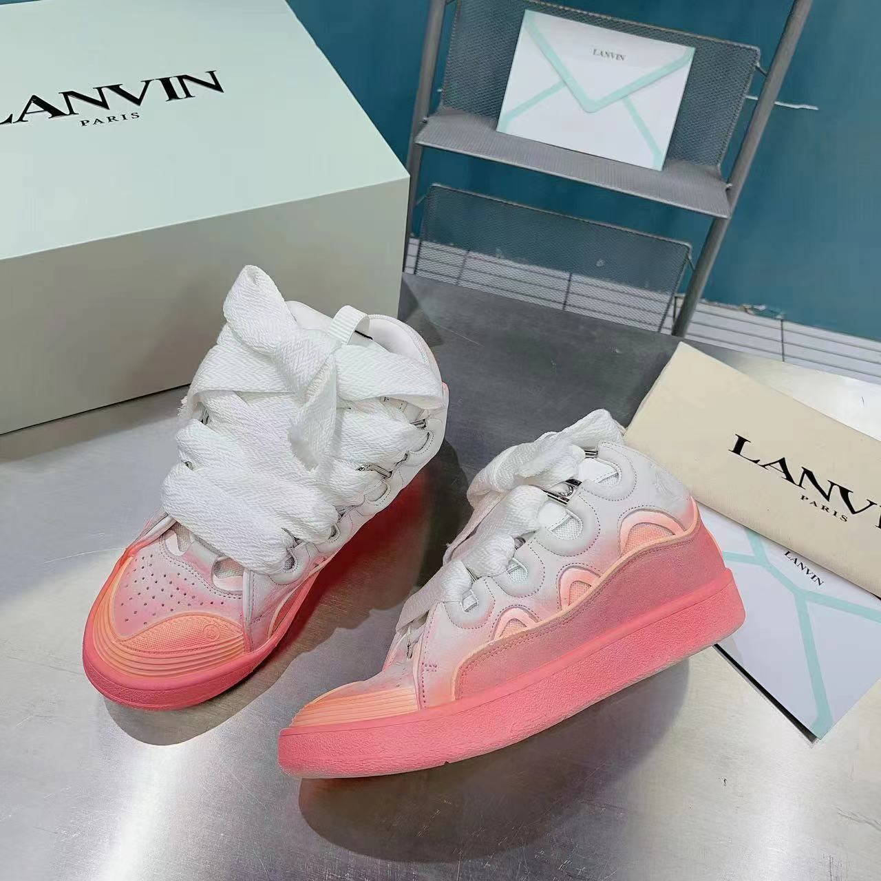 Lanvin Curb Sneakers - DopestKickz