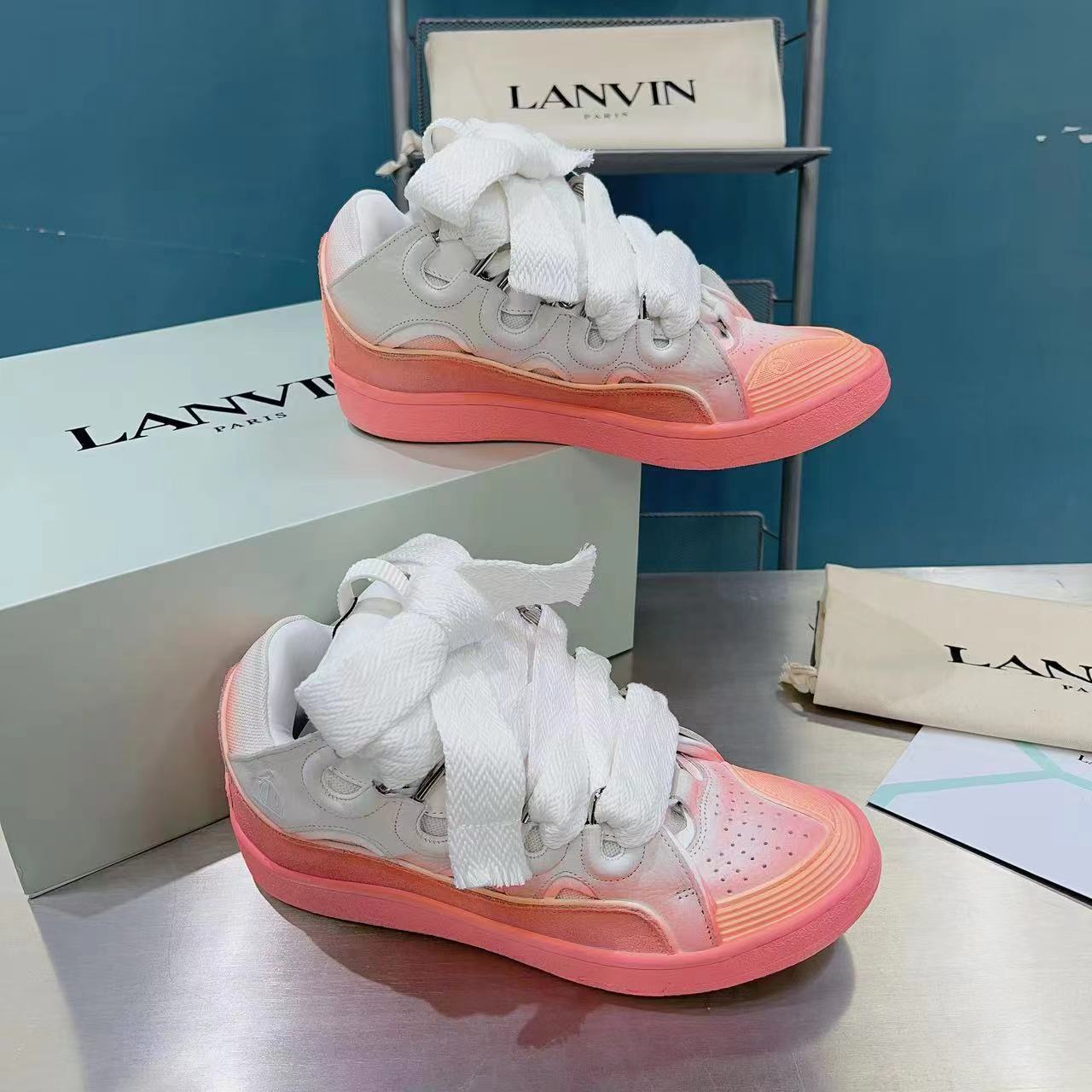 Lanvin Curb Sneakers - DopestKickz