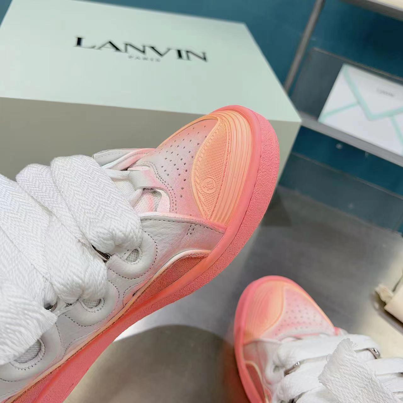 Lanvin Curb Sneakers - DopestKickz