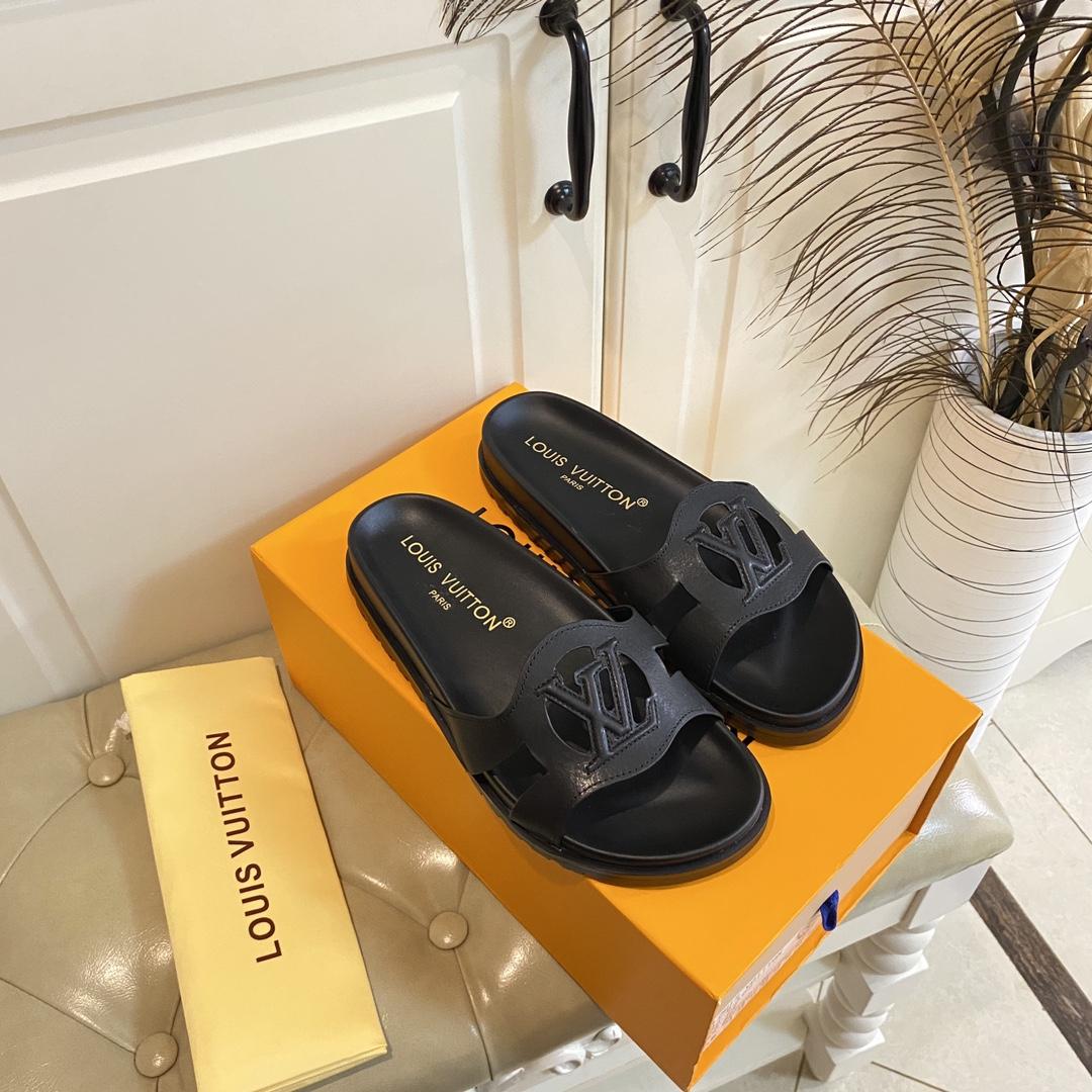 Louis Vuitton LV Isola Flat Comfort Mule   1ACPCI - DopestKickz