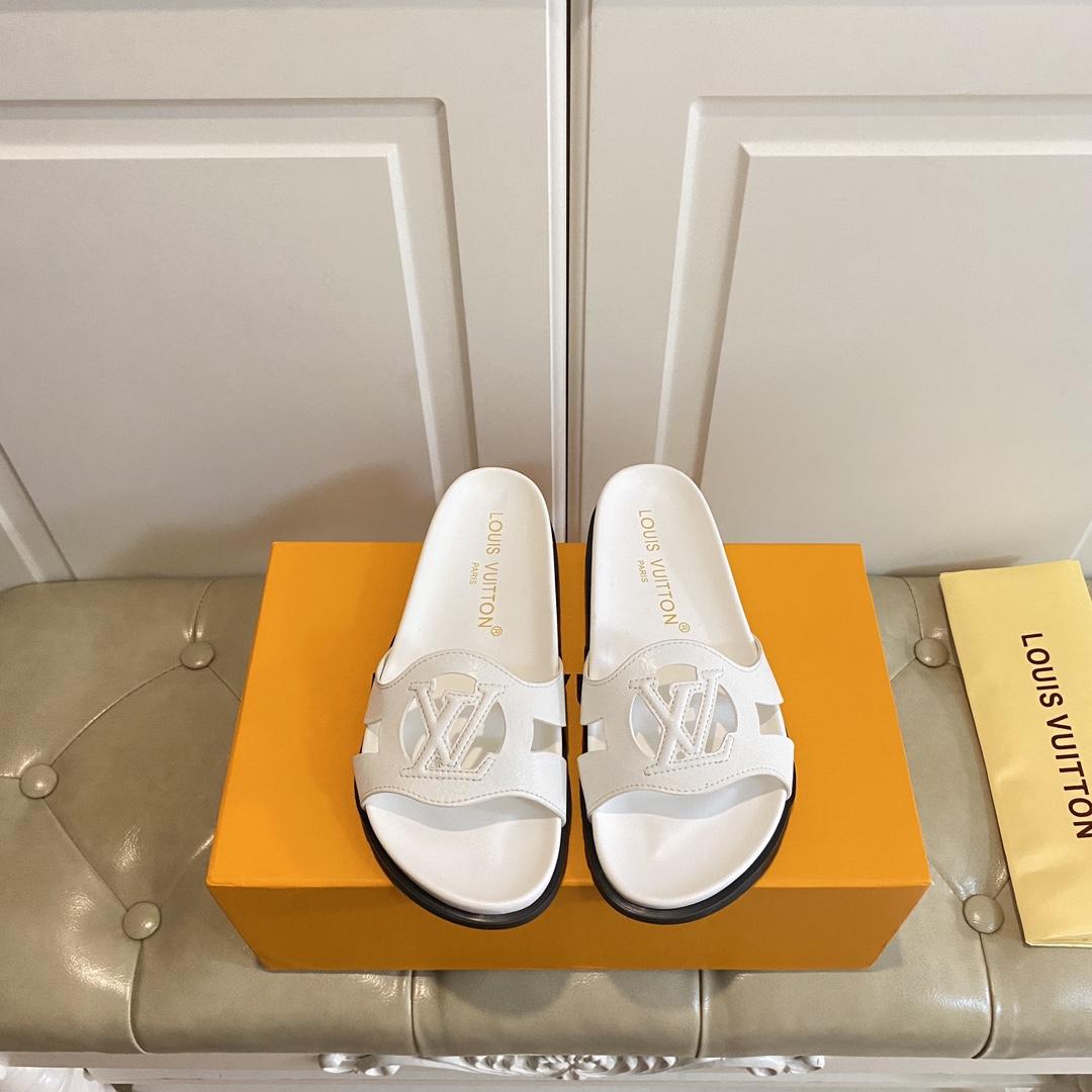 Louis Vuitton LV Isola Flat Comfort Mule   1ACPBM - DopestKickz