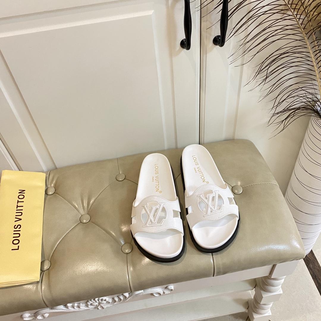 Louis Vuitton LV Isola Flat Comfort Mule   1ACPBM - DopestKickz