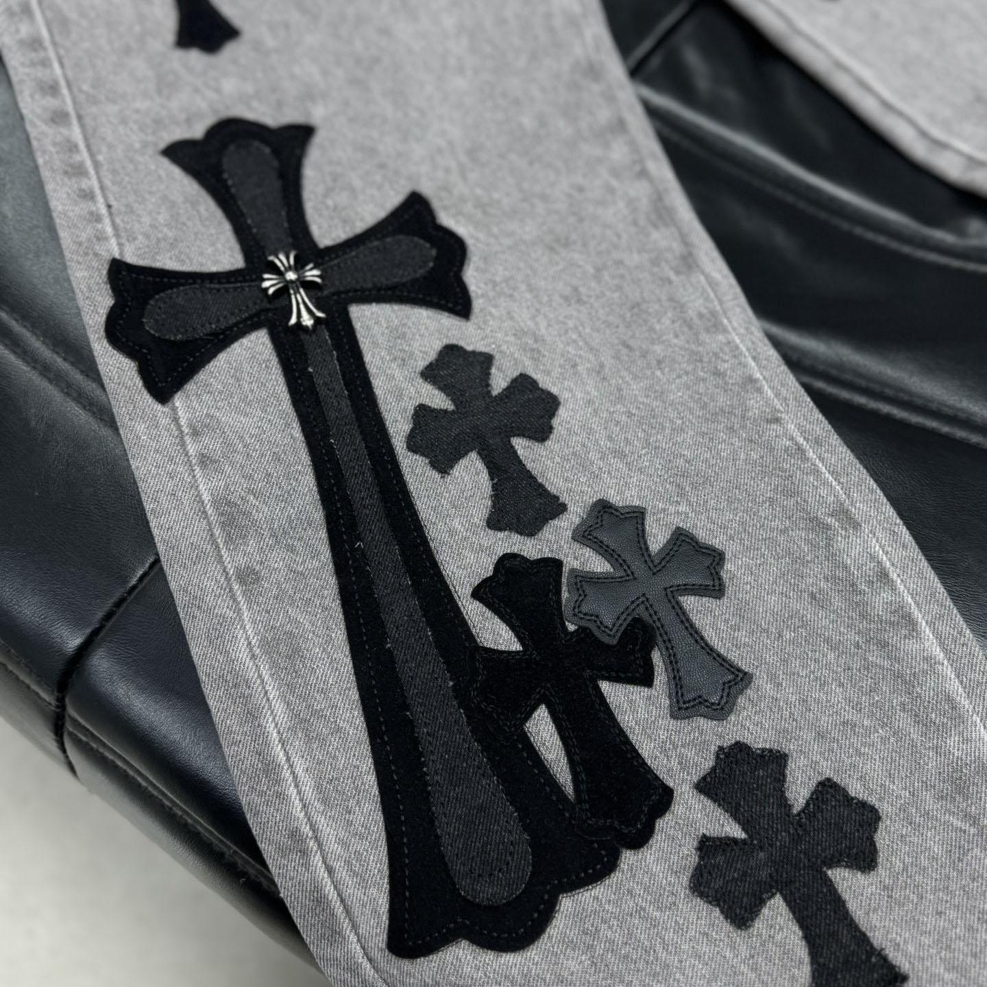 Chrome Heart X SexRecords Jeans - DopestKickz