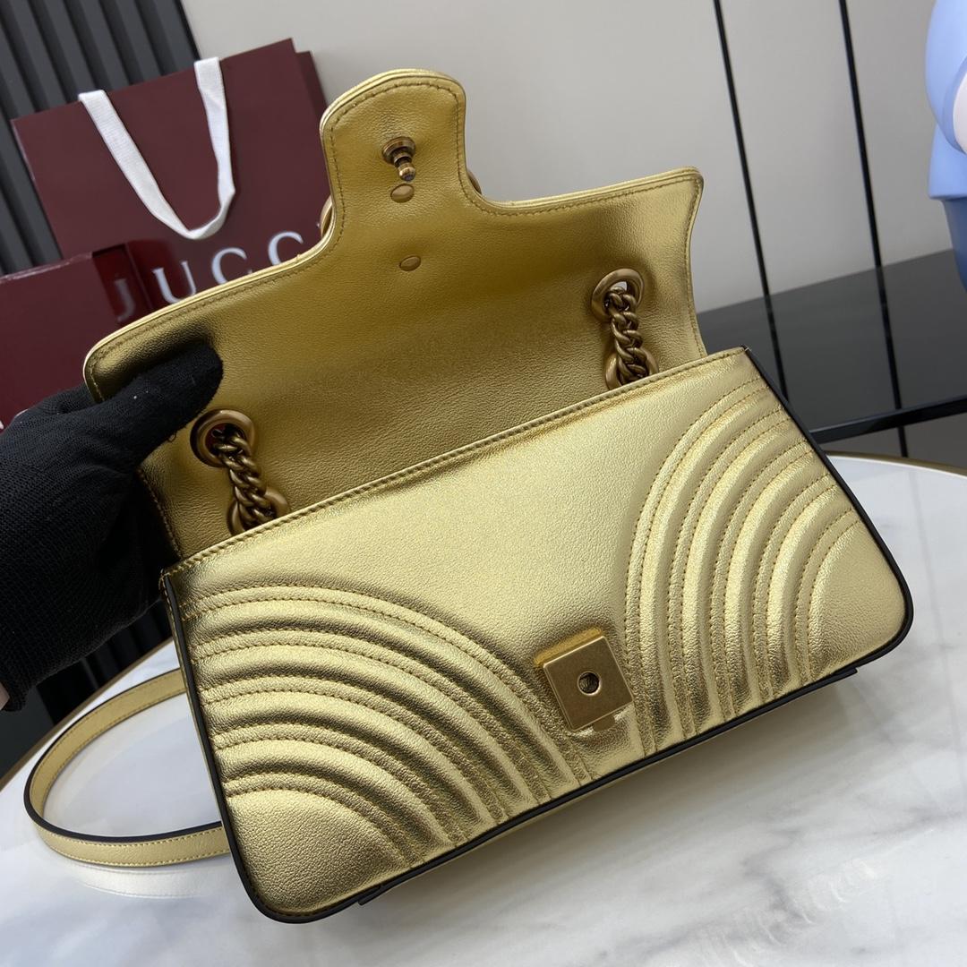 Gucci GG Marmont Small Shoulder Bag - DopestKickz