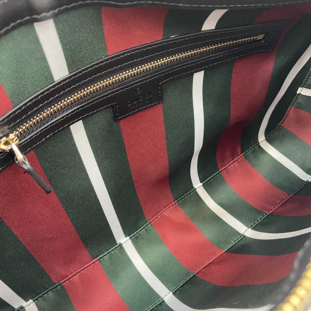 Gucci GG Emblem Medium Shoulder Bag - DopestKickz