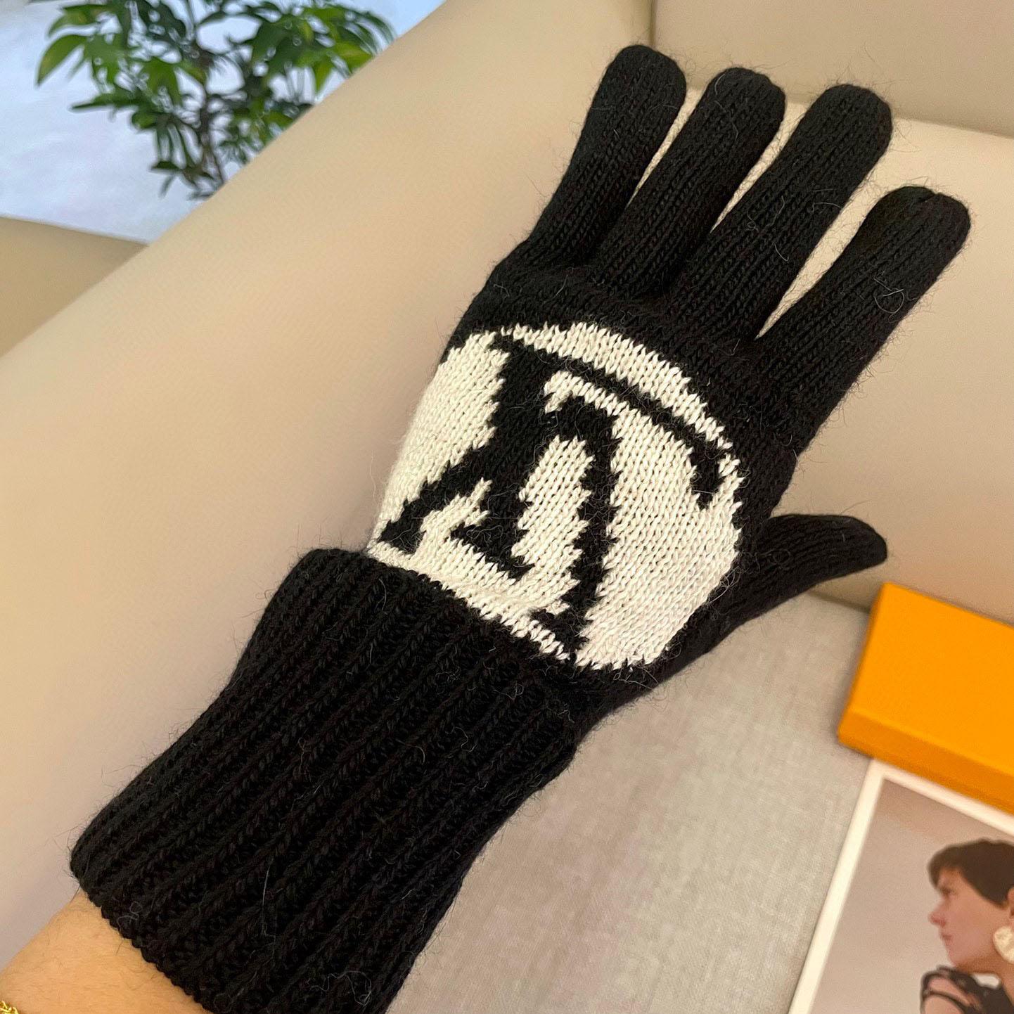 Louis Vuitton LV Medallion Gloves - DopestKickz