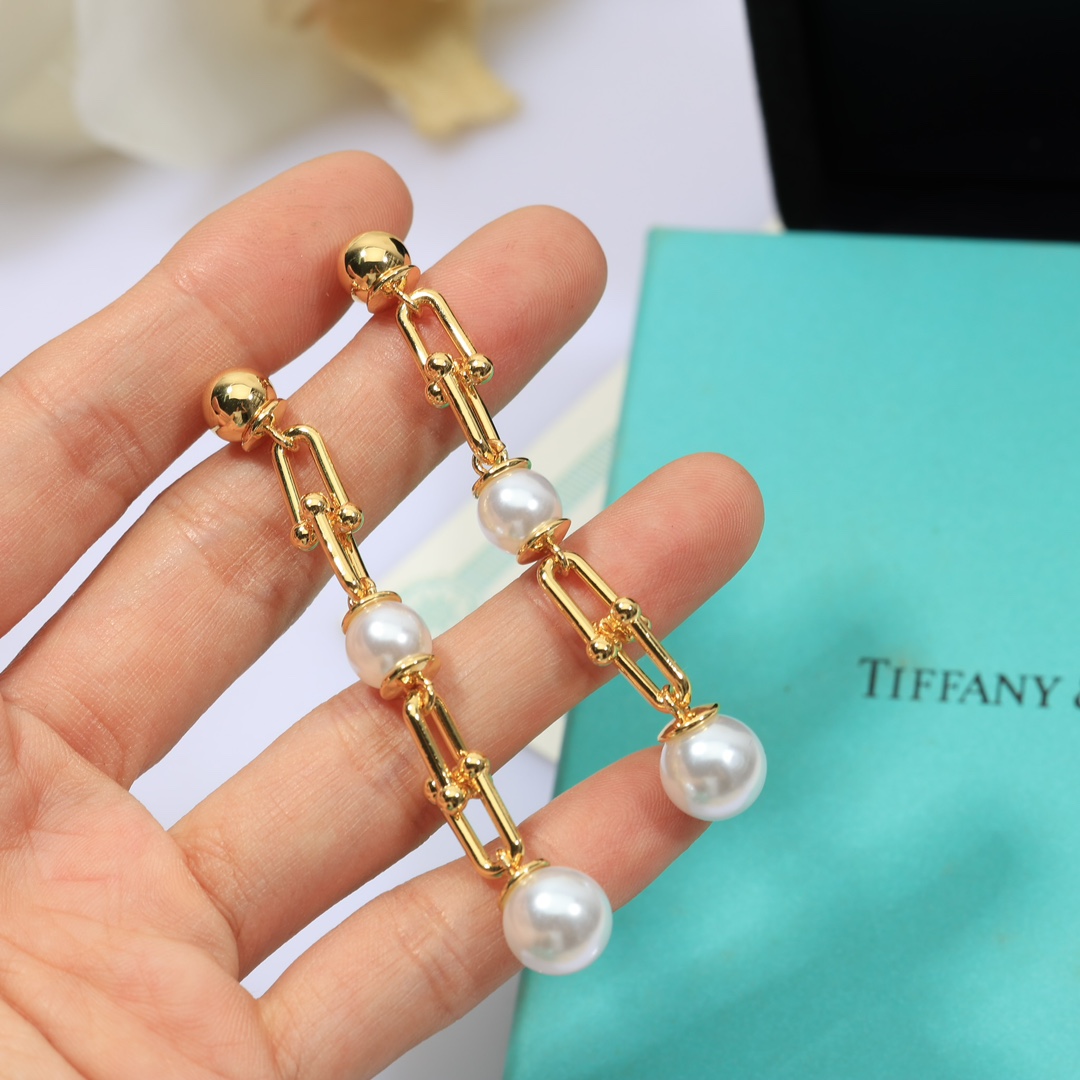 Tiffany & Co. Triple Drop Link Earrings - DopestKickz