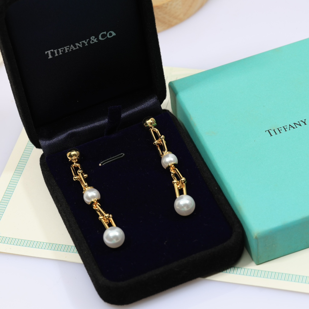 Tiffany & Co. Triple Drop Link Earrings - DopestKickz