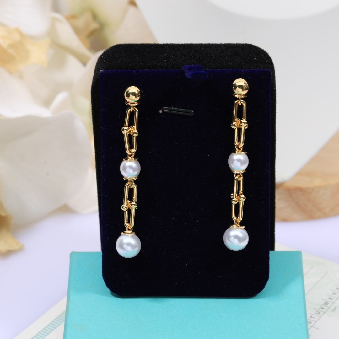 Tiffany & Co. Triple Drop Link Earrings - DopestKickz