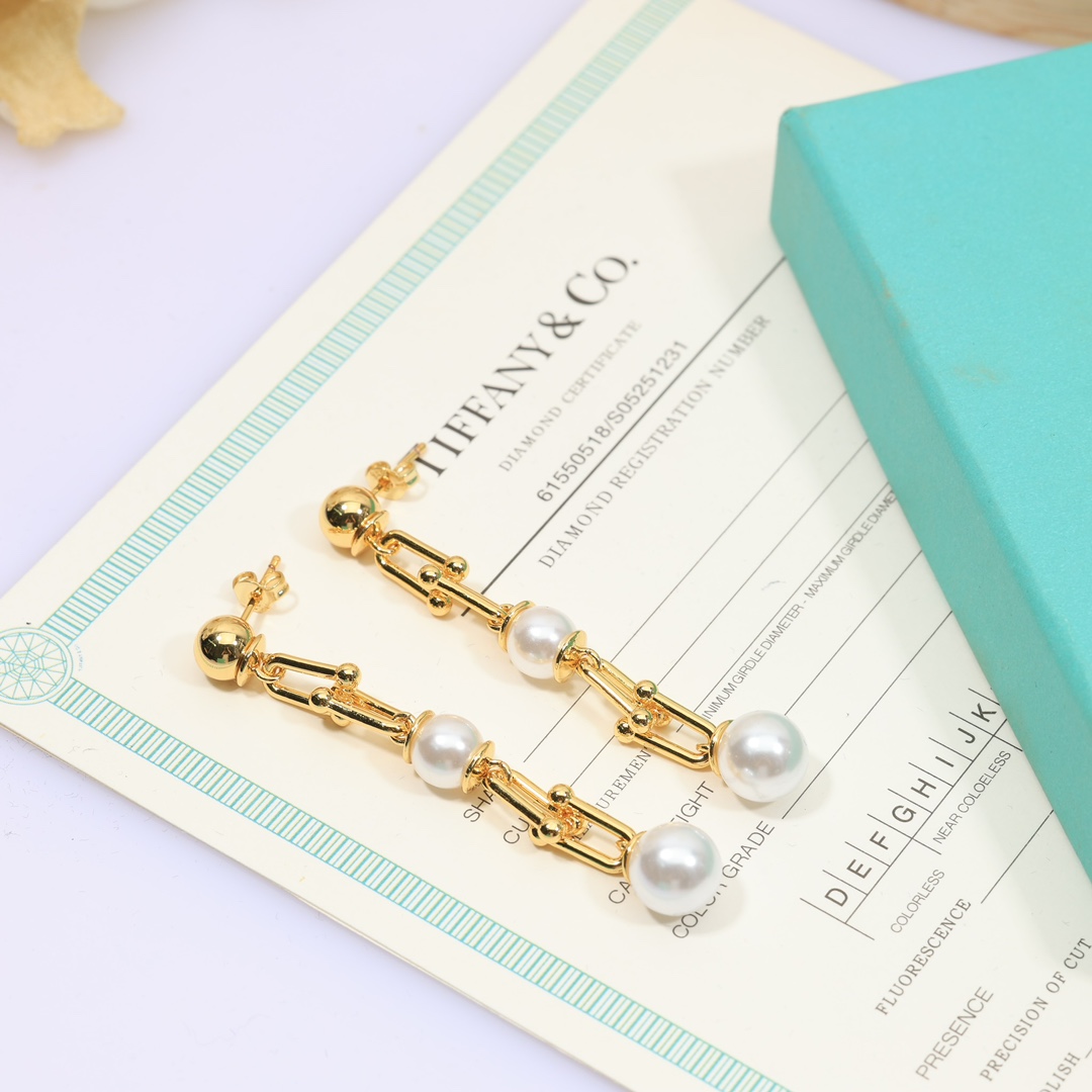 Tiffany & Co. Triple Drop Link Earrings - DopestKickz