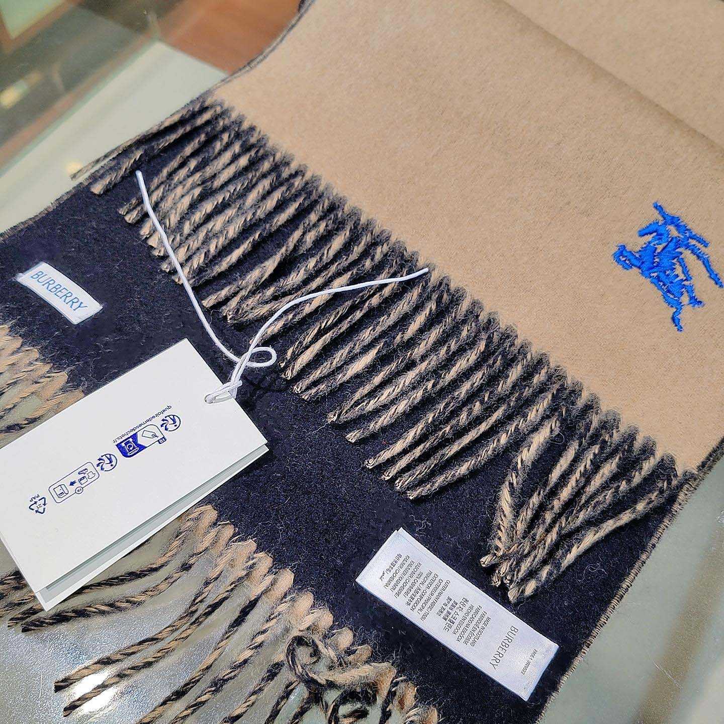 Burberry Reversible Cashmere Scarf - DopestKickz