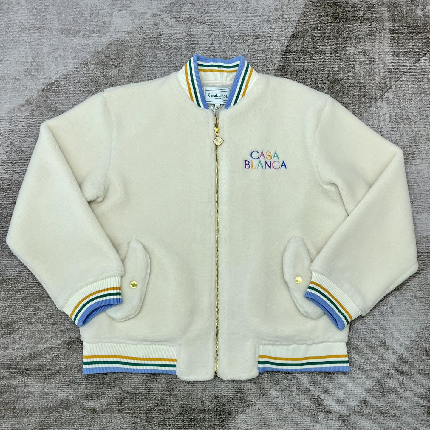 Casablanca Maison Pastelle Bomber Jacket    c940 - DopestKickz
