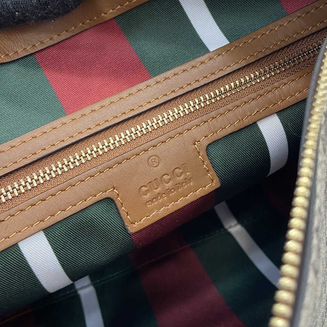 Gucci GG Emblem Medium Shoulder Bag - DopestKickz