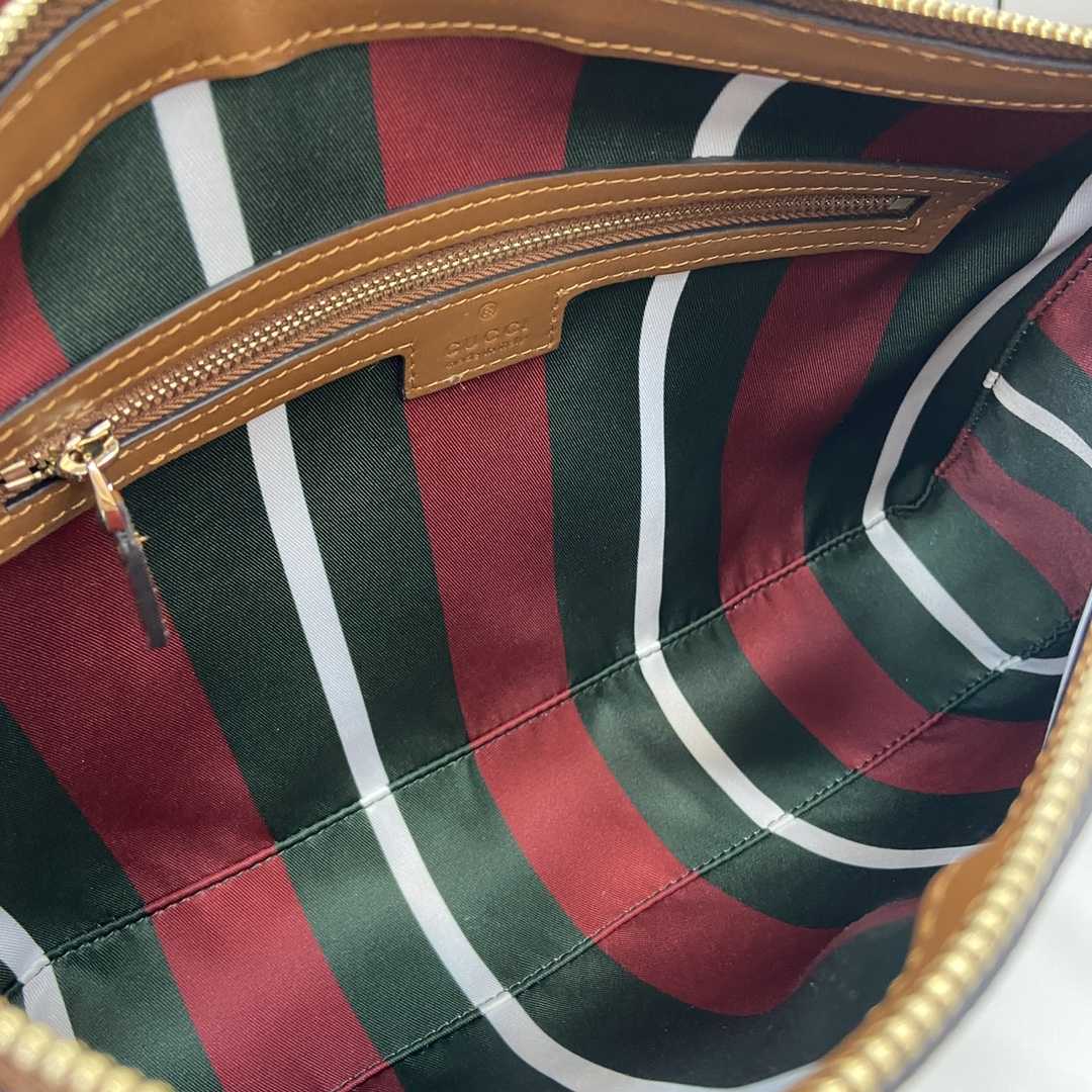 Gucci GG Emblem Medium Shoulder Bag - DopestKickz