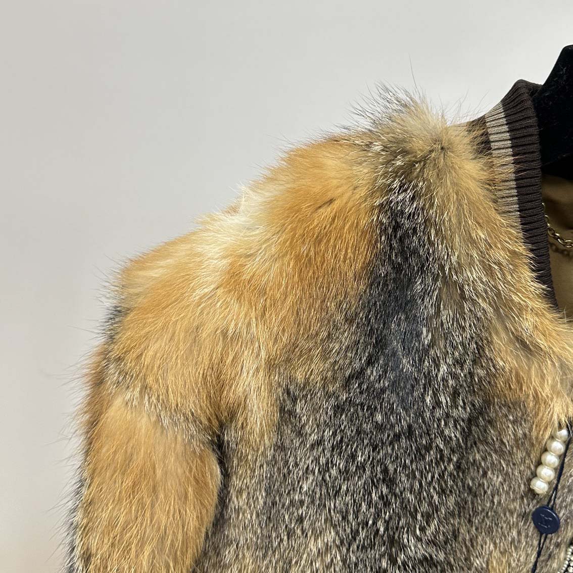 Louis Vuitton Fox Fur Bomber  1AFXBD - DopestKickz