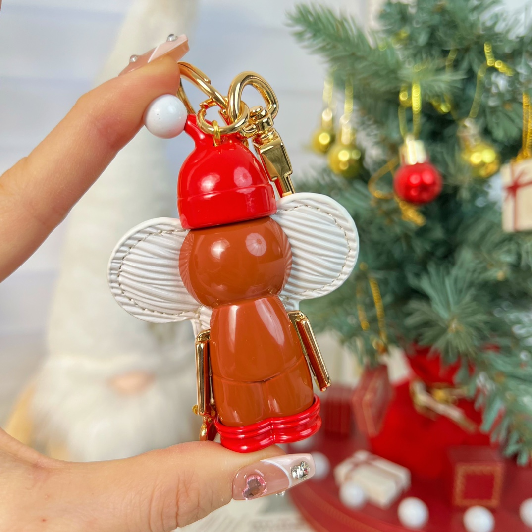 Louis Vuitton Vivienne Xmas Bag Charm And Key Holder  M02212 - DopestKickz