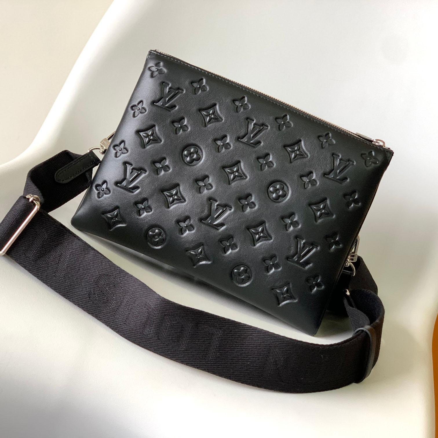 Louis Vuitton Coussin Black Lamb (26 x 20 x 12cm)    M57790  - DopestKickz