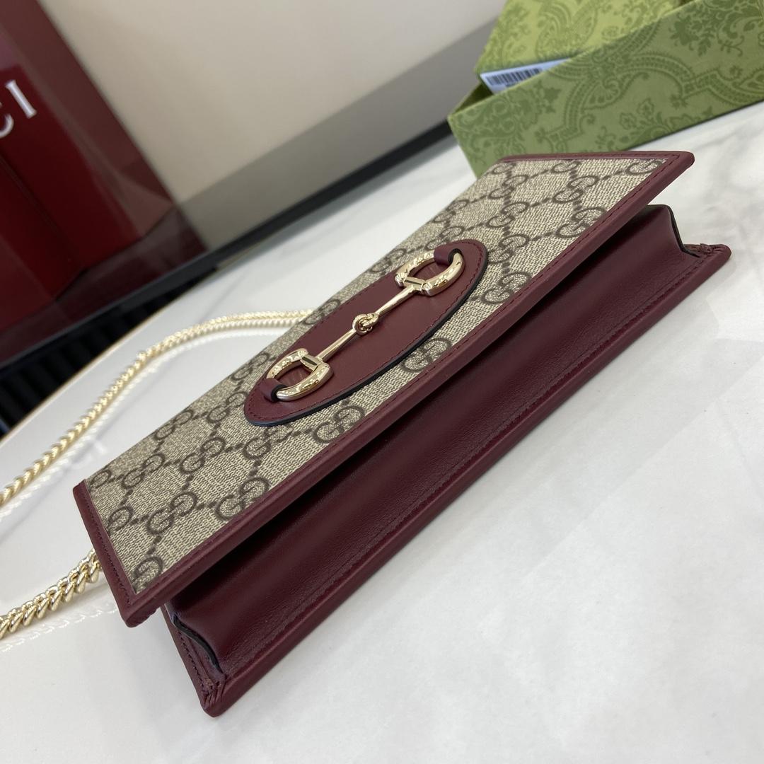 Gucci Horsebit 1955 Wallet With Chain - DopestKickz