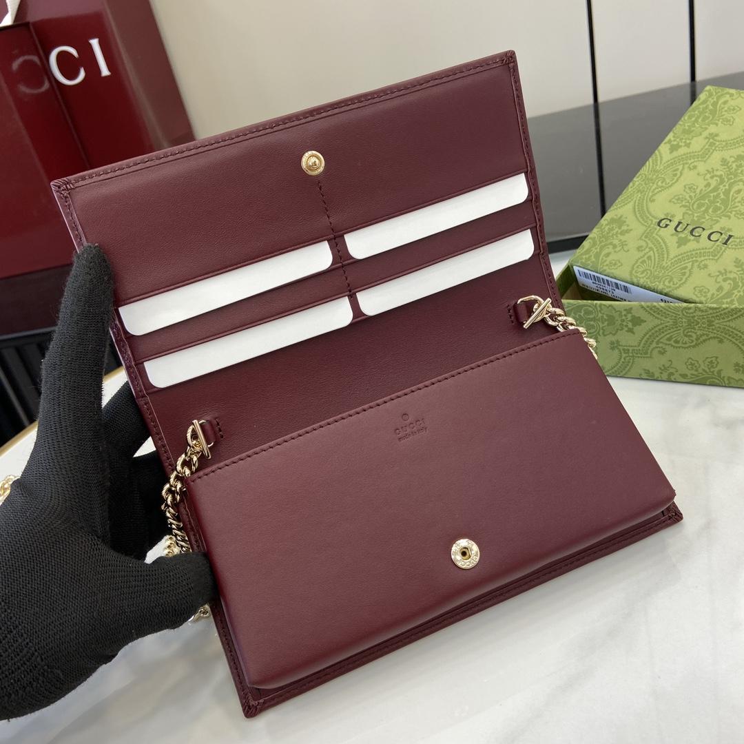 Gucci Horsebit 1955 Wallet With Chain - DopestKickz