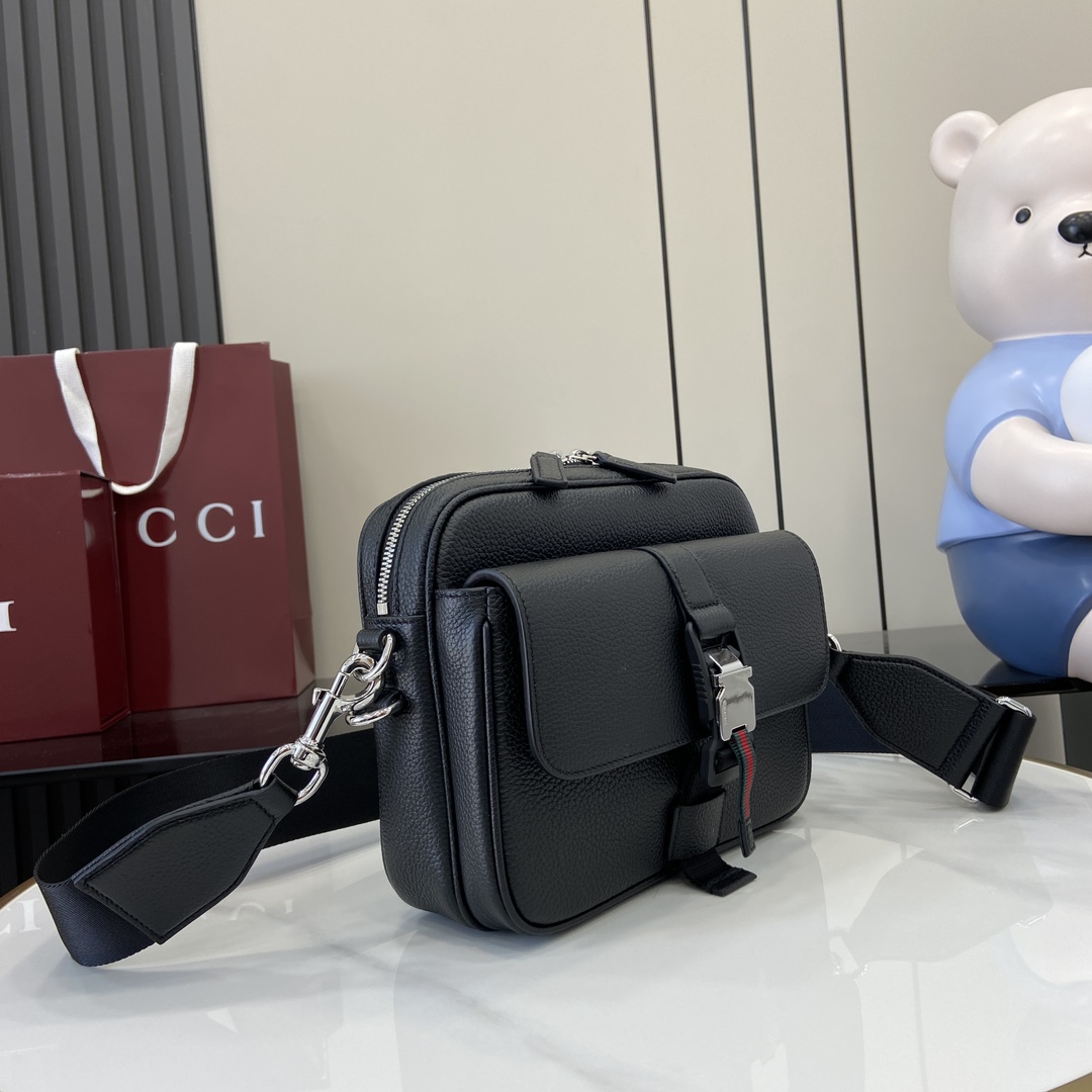 Gucci Small Crossbody Bag With Web - DopestKickz