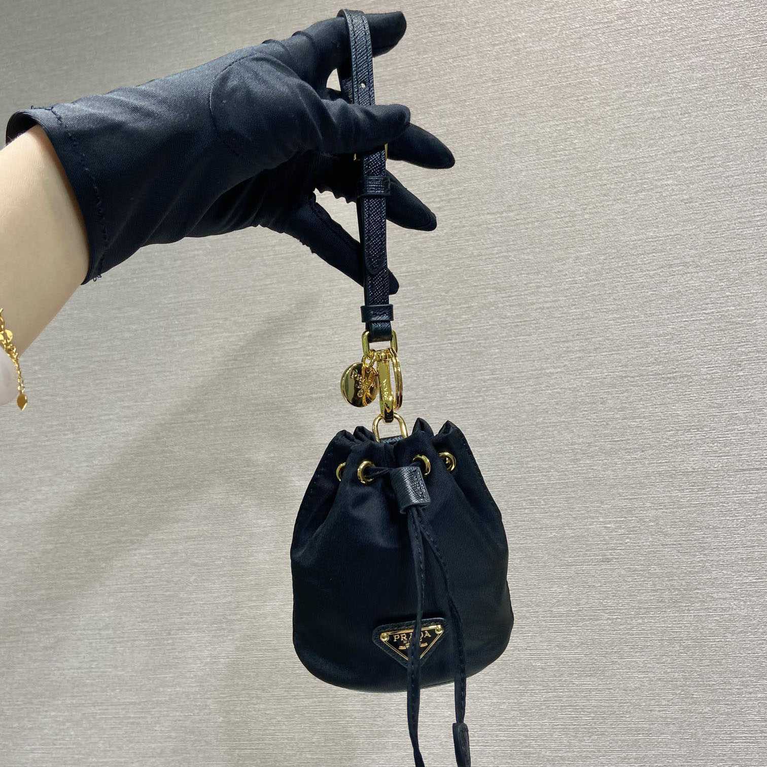 Prada Mini Icon Re-Nylon Bag Charm - DopestKickz