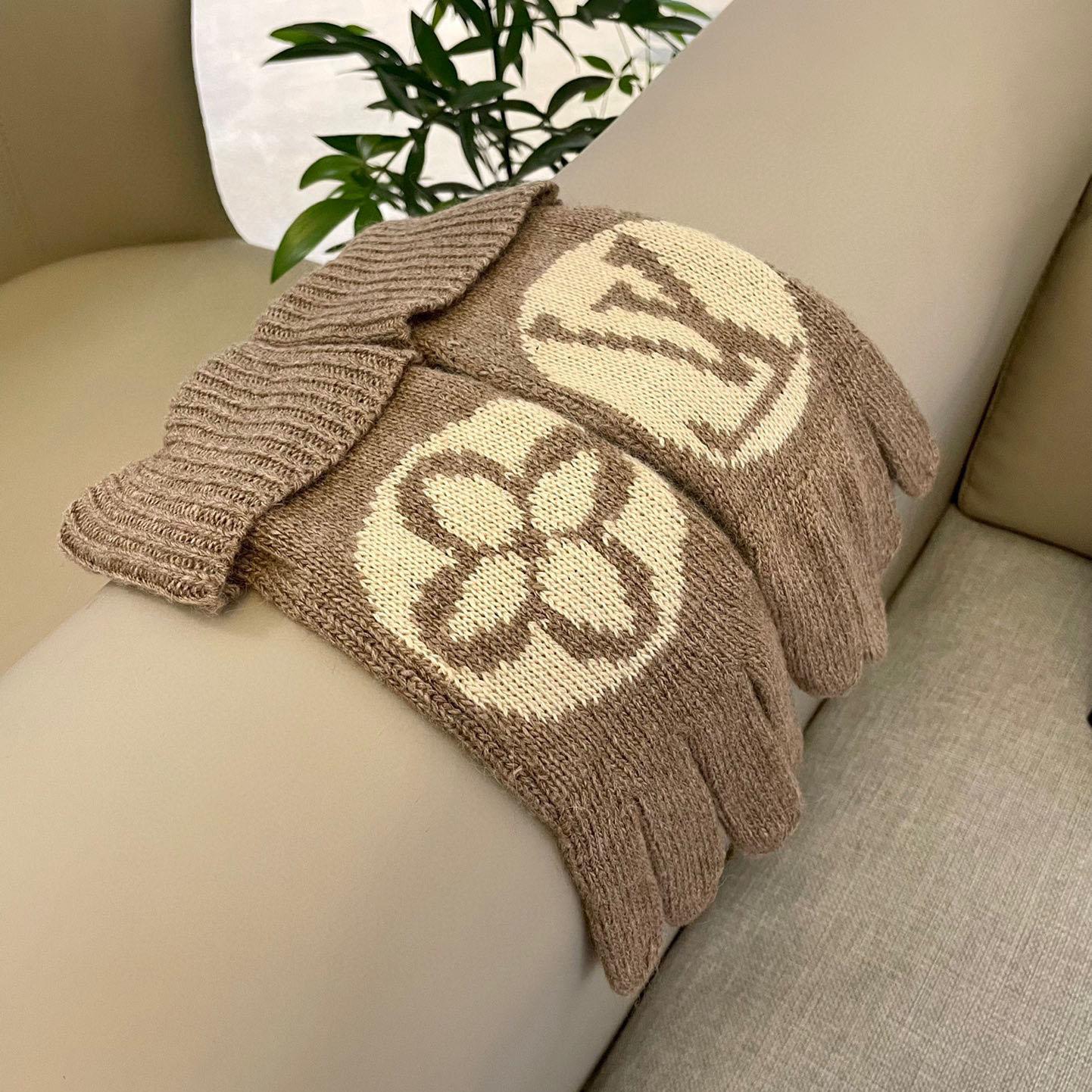 Louis Vuitton LV Medallion Gloves - DopestKickz