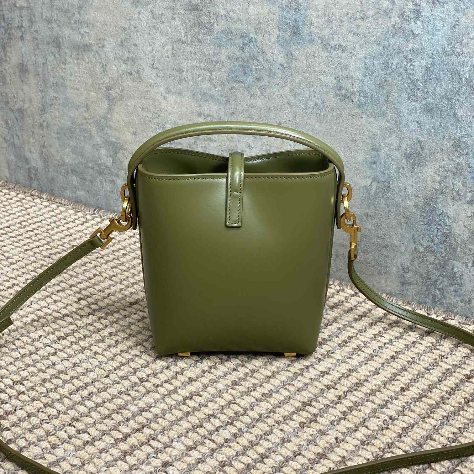 Saint Laurent Le 37 Mini In Shiny Leather - DopestKickz