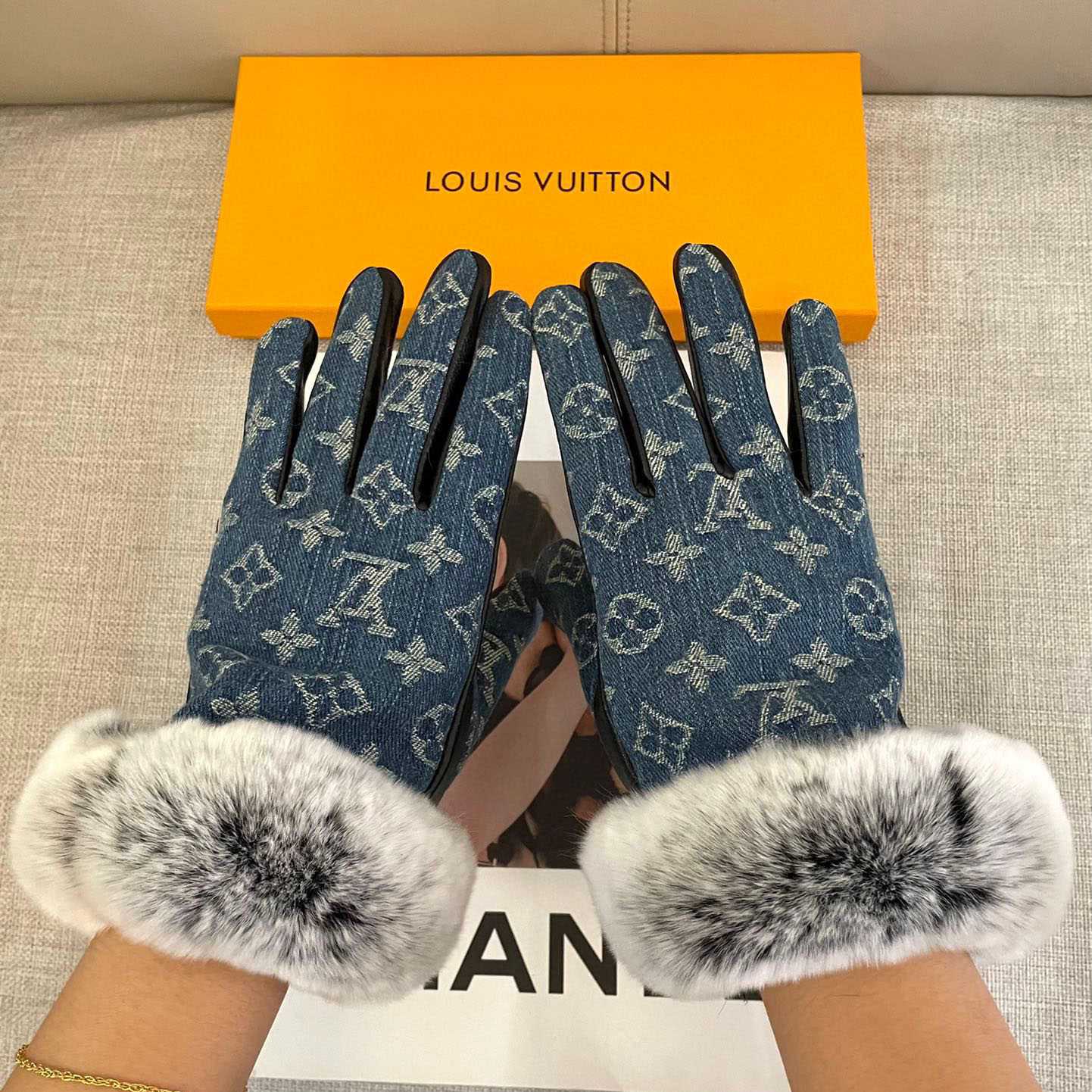 Louis Vuitton Gloves  - DopestKickz