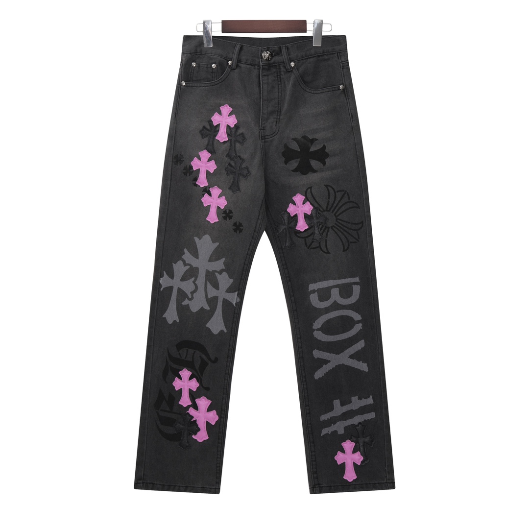 Chrome Heart Jeans - DopestKickz