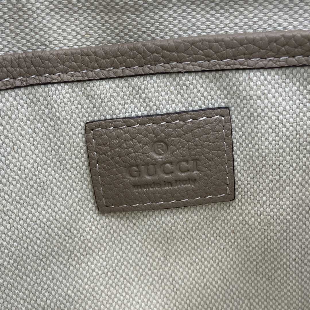 Gucci GG Emblem Medium Shoulder Bag - DopestKickz