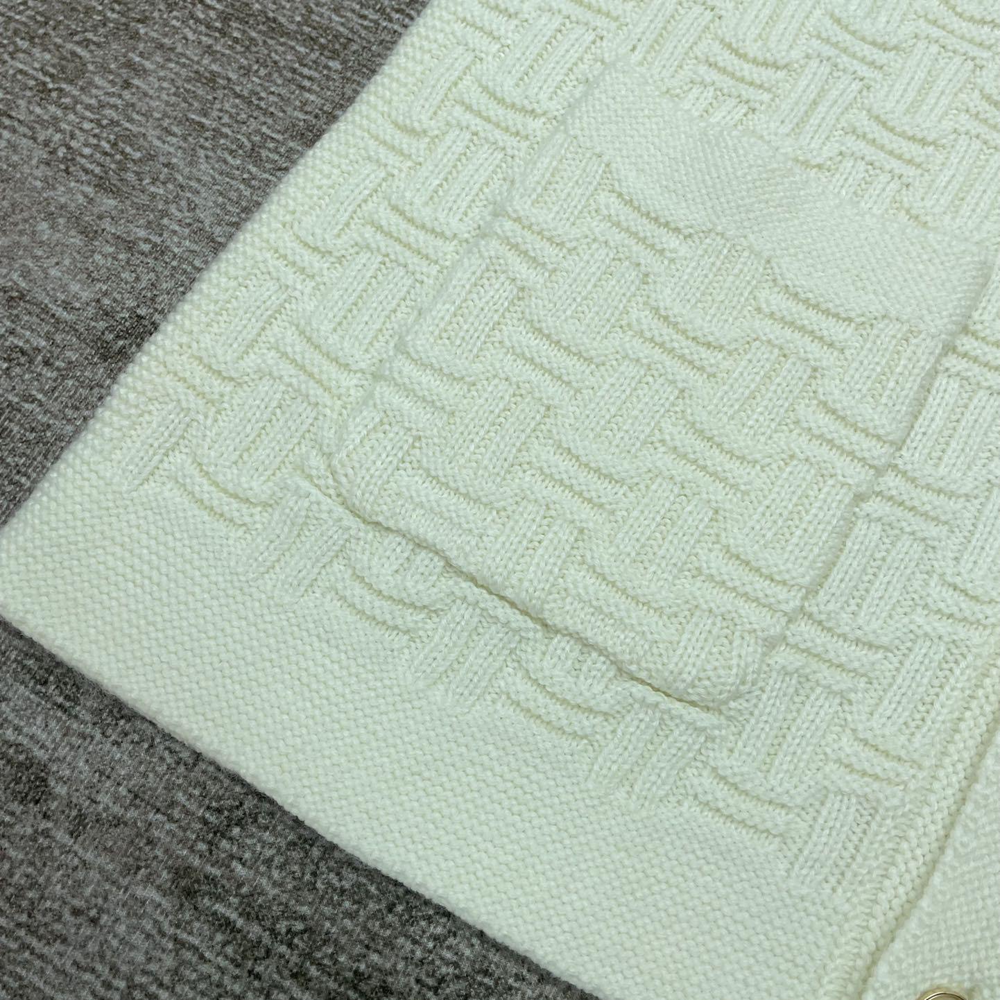 Casablanca Column Stitch Cardigan     D0082 - DopestKickz