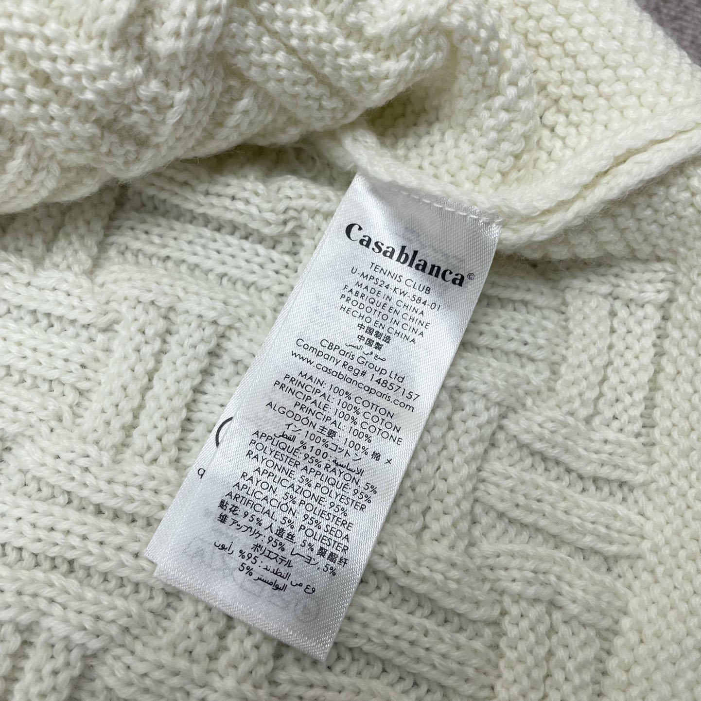 Casablanca Column Stitch Cardigan     D0082 - DopestKickz