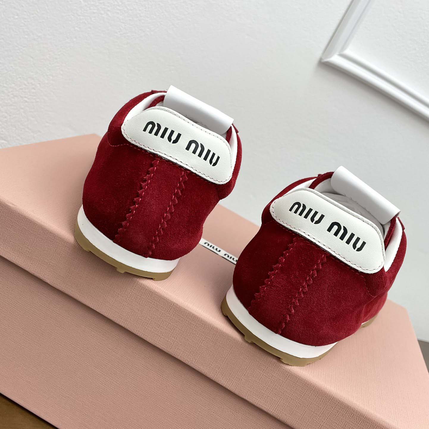 Miu Miu Plume Suede Sneakers - DopestKickz