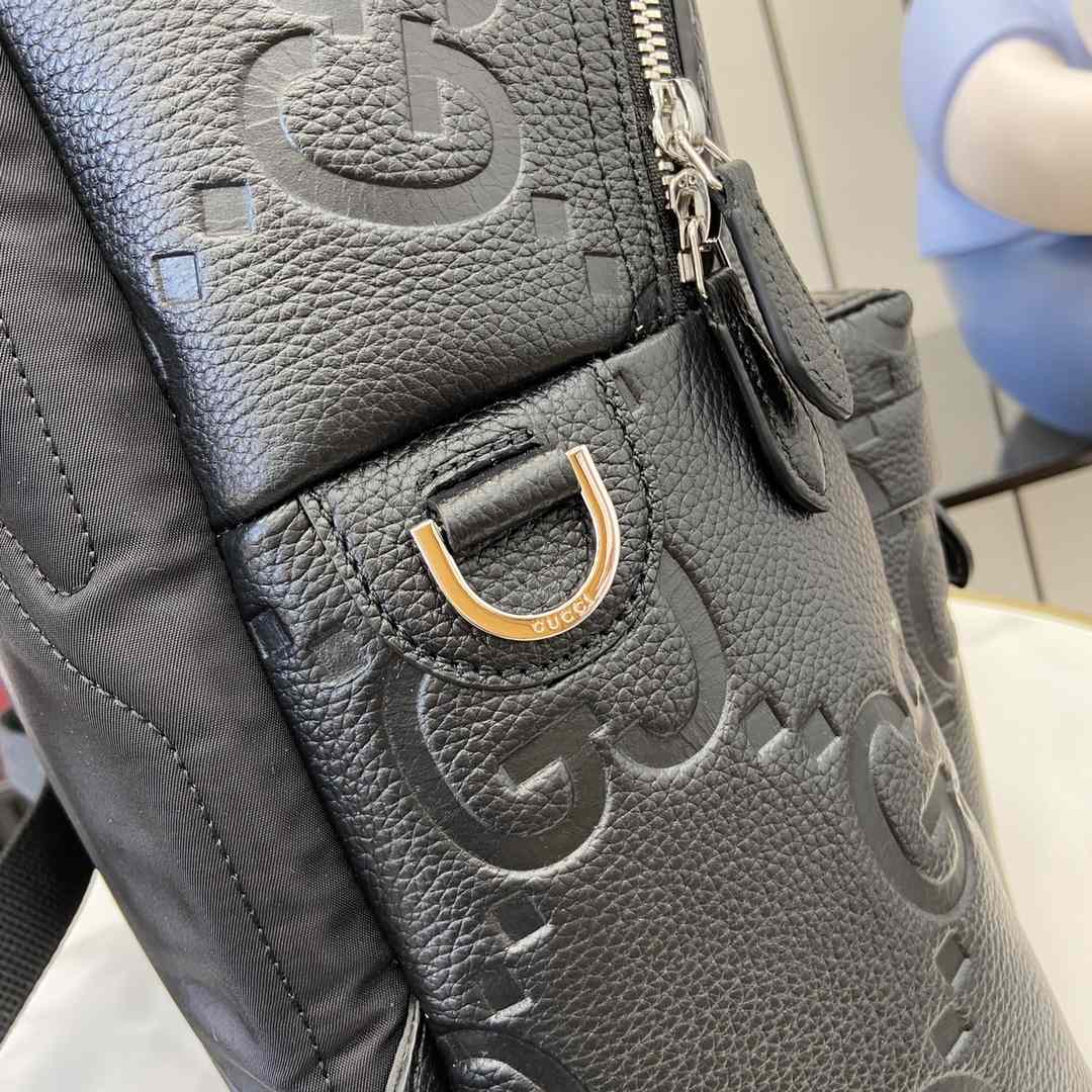 Gucci Medium Jumbo GG Backpack - DopestKickz