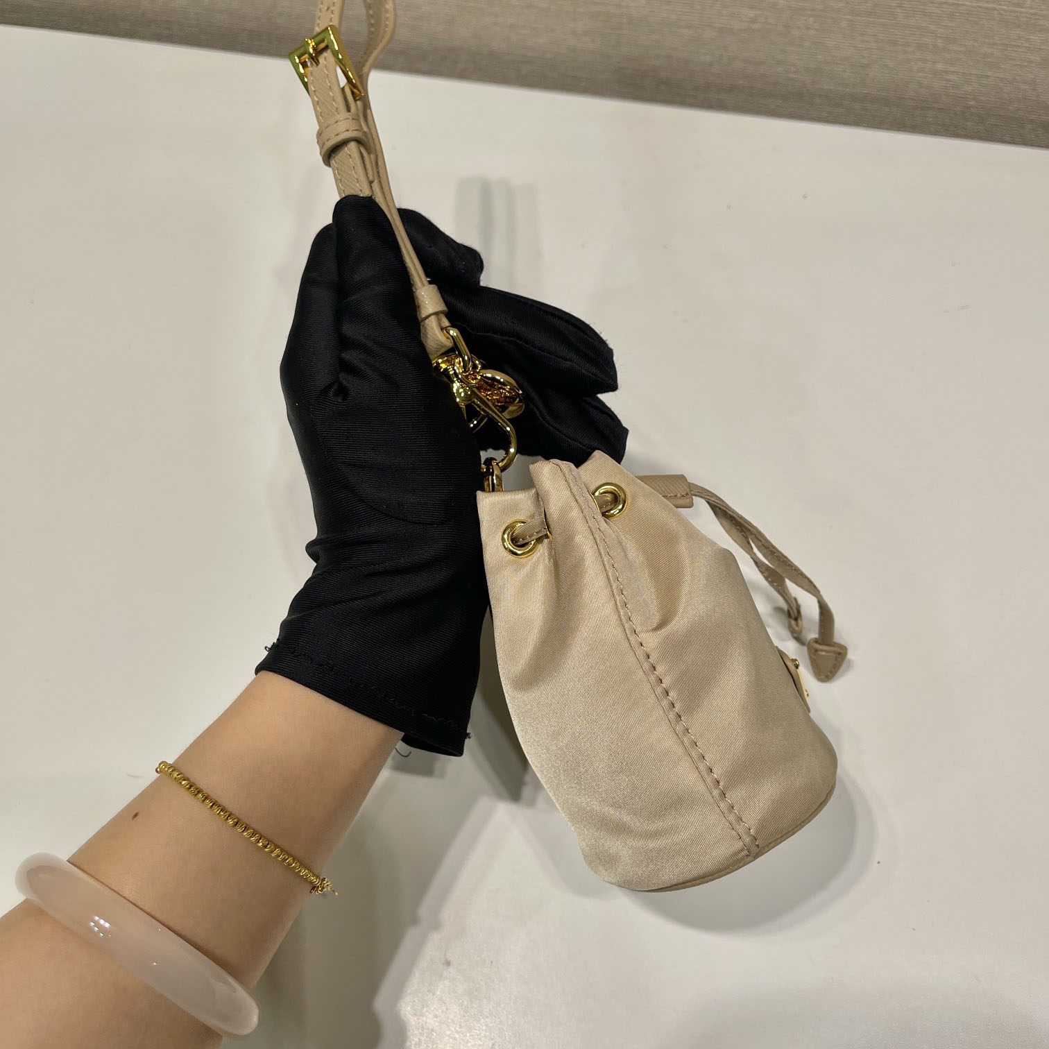 Prada Mini Icon Re-Nylon Bag Charm - DopestKickz