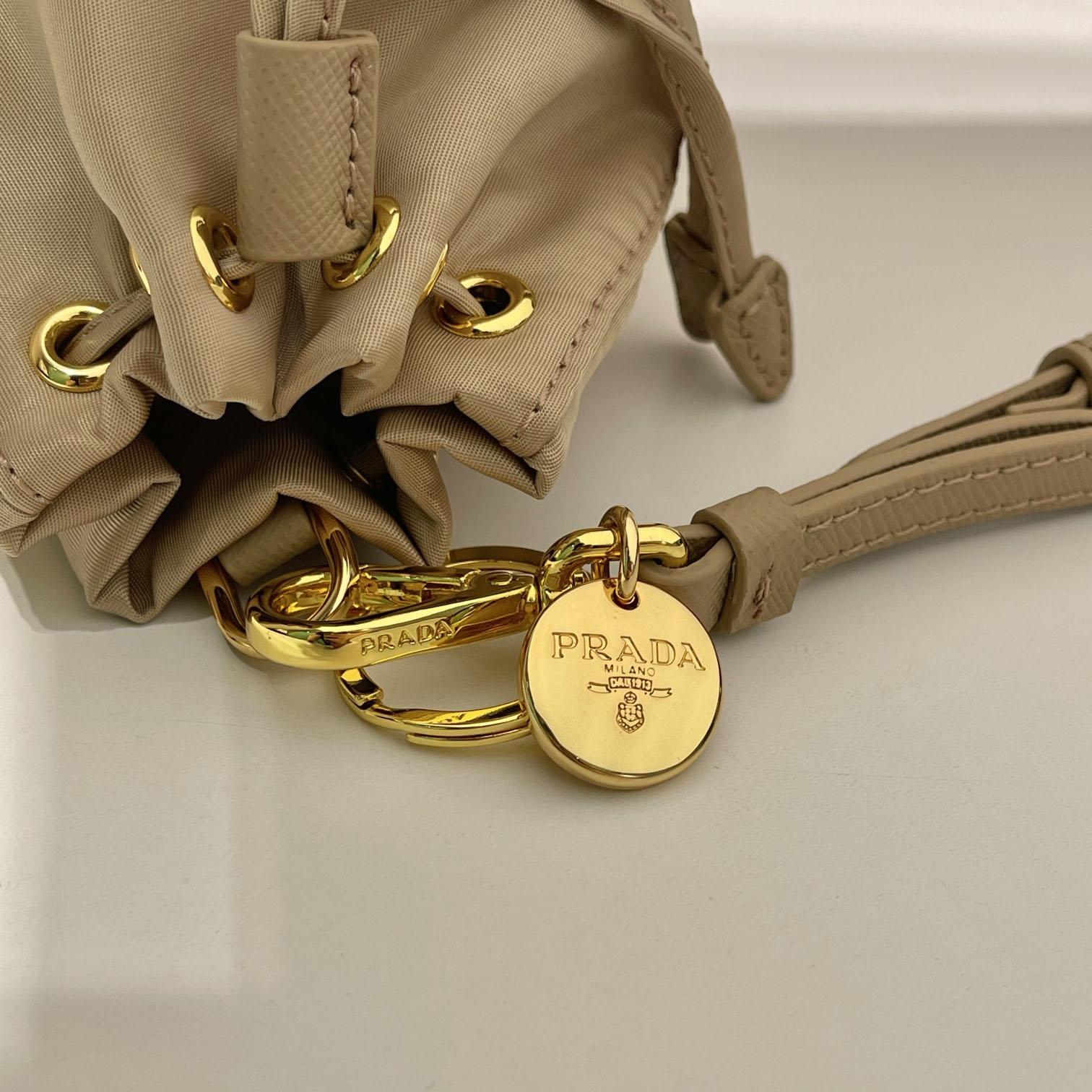 Prada Mini Icon Re-Nylon Bag Charm - DopestKickz