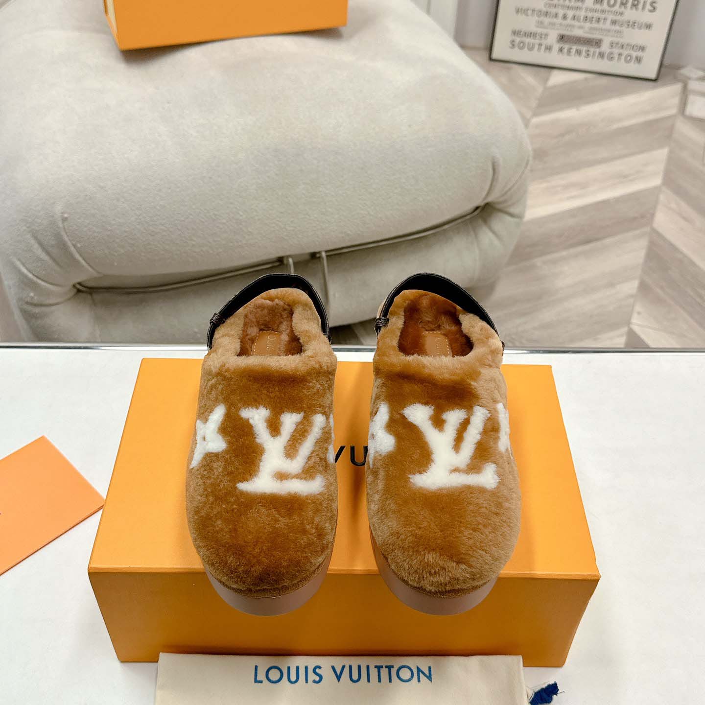 Louis Vuitton Aspen Platform Clog           - DopestKickz