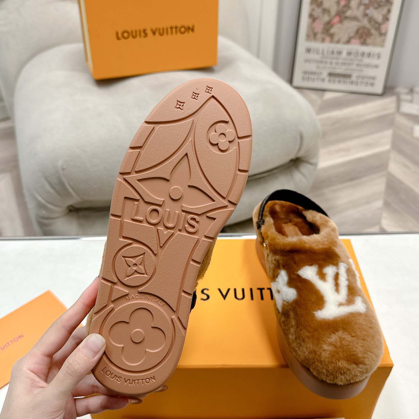 Louis Vuitton Aspen Platform Clog           - DopestKickz