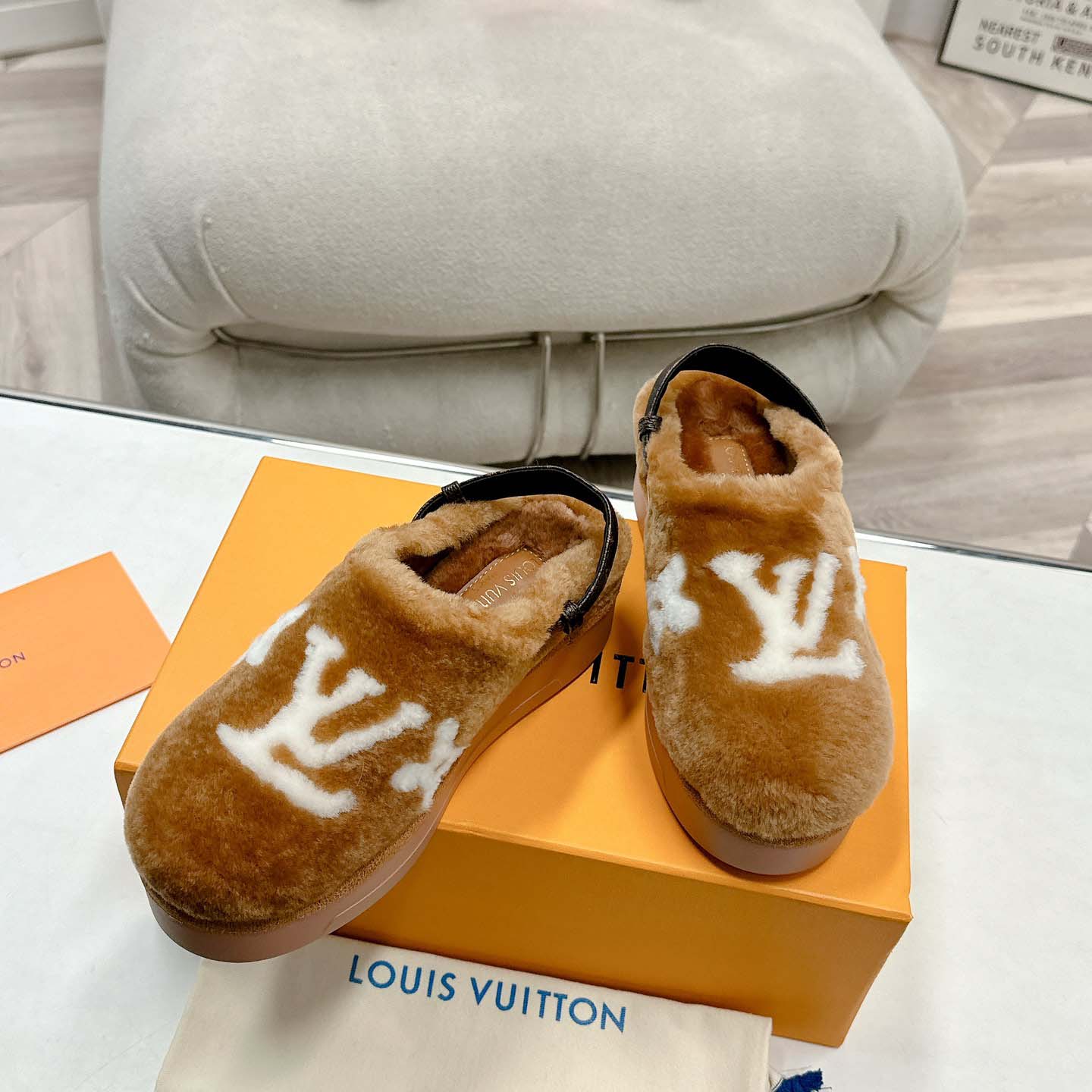 Louis Vuitton Aspen Platform Clog           - DopestKickz