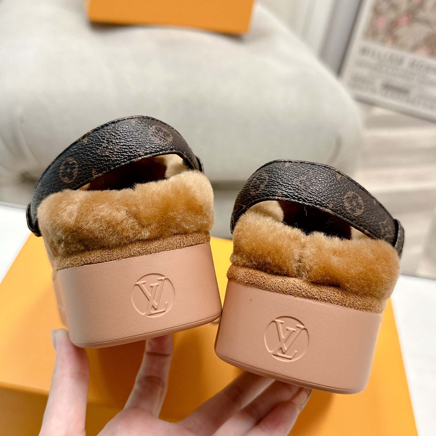 Louis Vuitton Aspen Platform Clog           - DopestKickz