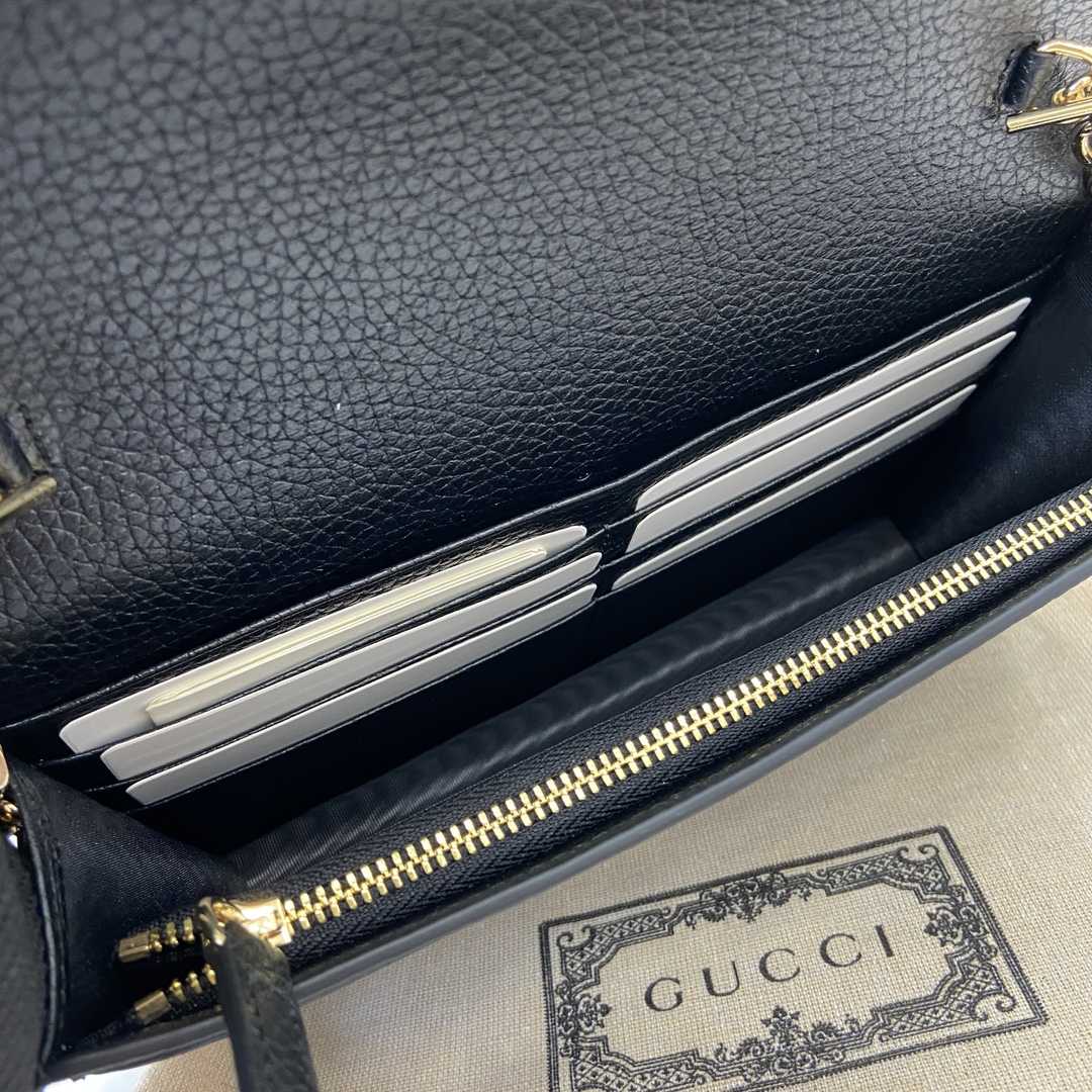 Gucci GG Emblem Super Mini Shoulder Bag - DopestKickz