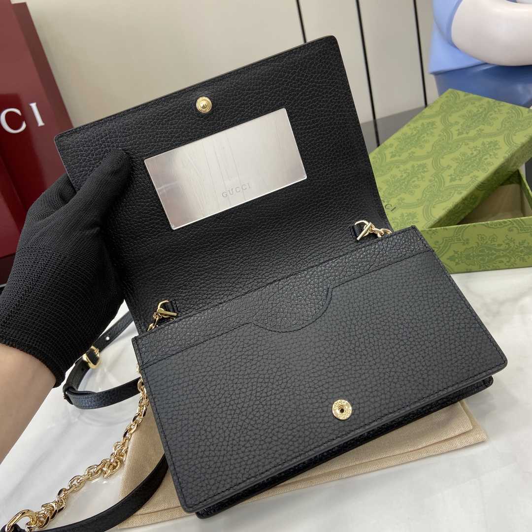 Gucci GG Emblem Super Mini Shoulder Bag - DopestKickz