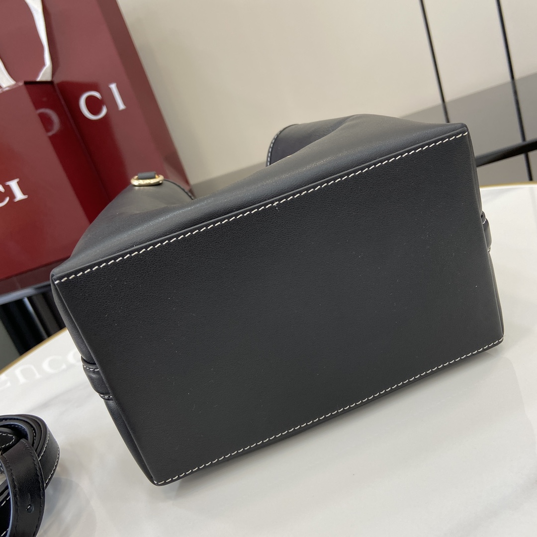 Gucci GG Emblem Mini Bucket Bag  - DopestKickz