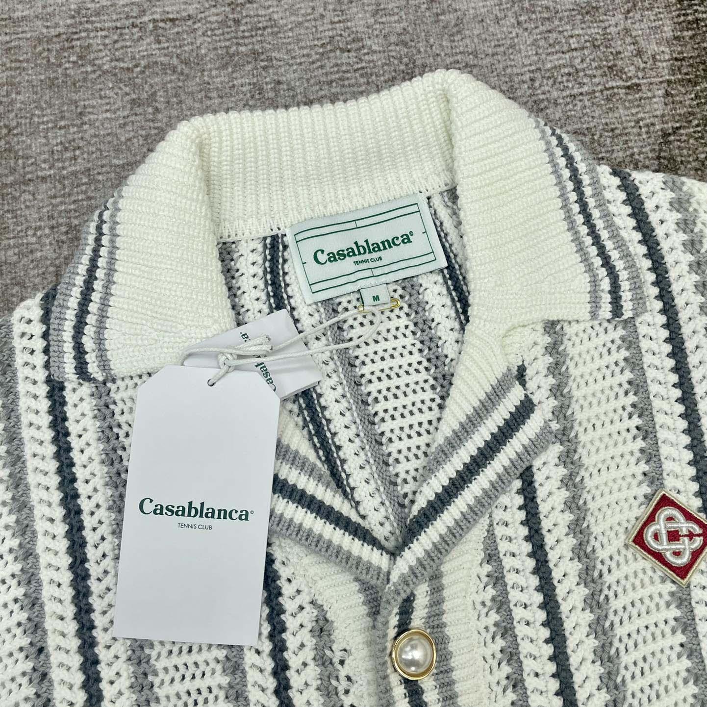 Casablanca Crochet Textured Cardigan   Z6003 - DopestKickz