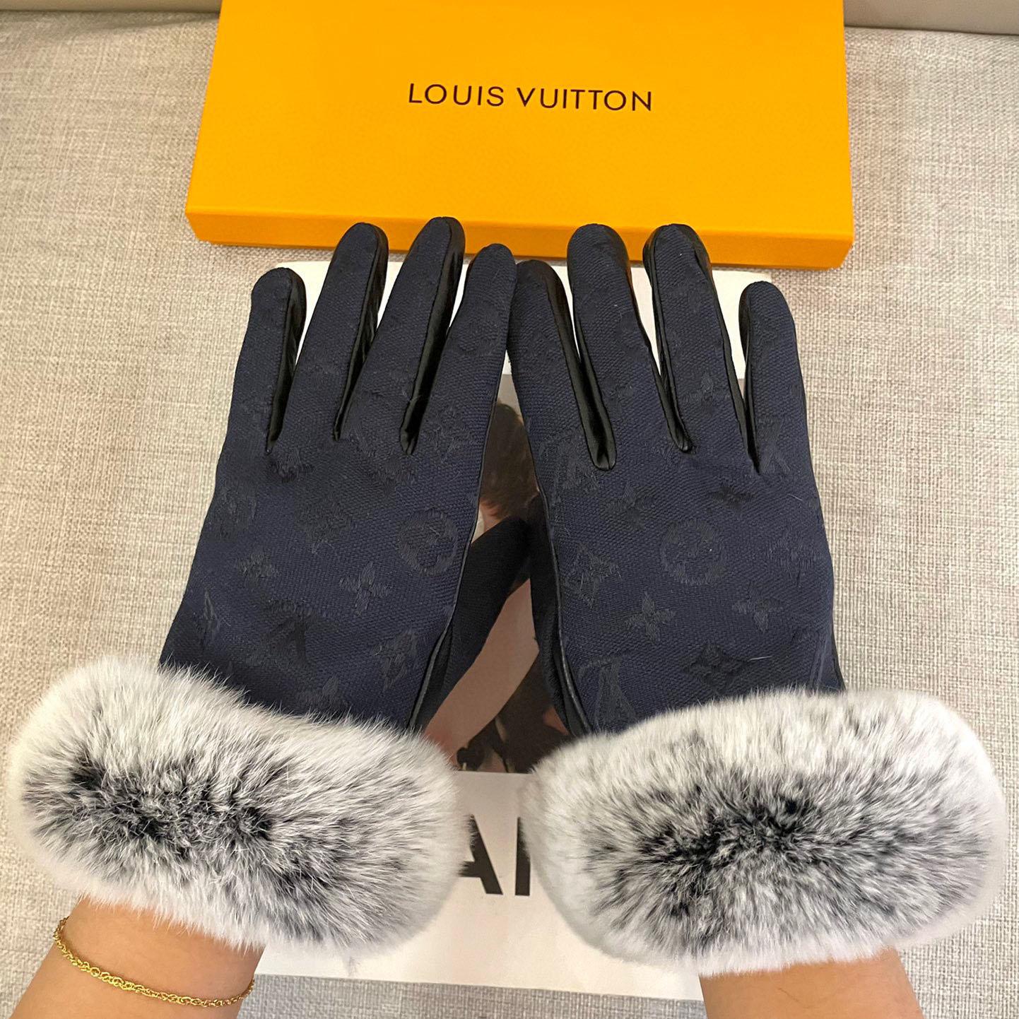 Louis Vuitton Gloves  - DopestKickz