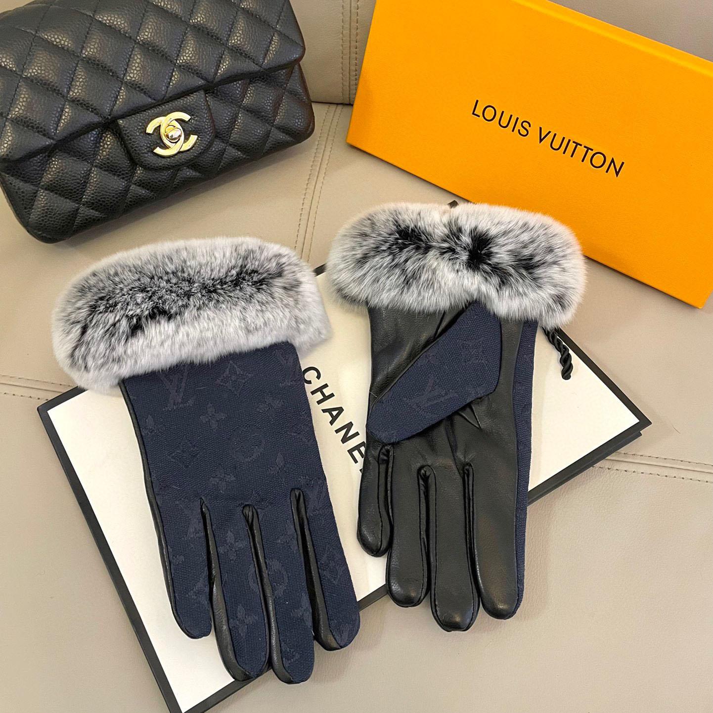 Louis Vuitton Gloves  - DopestKickz