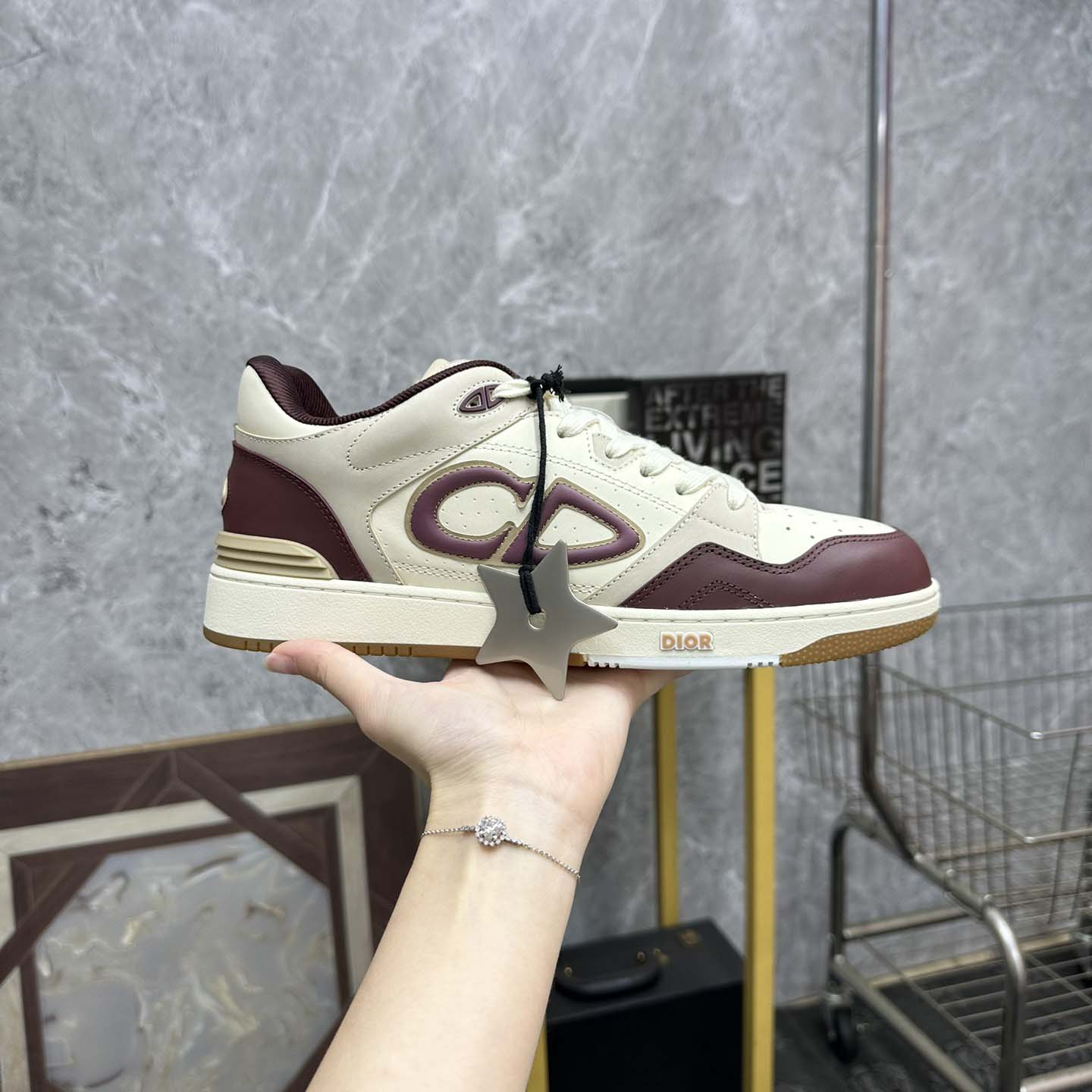 Dior B57 Low-Top Sneaker   - DopestKickz