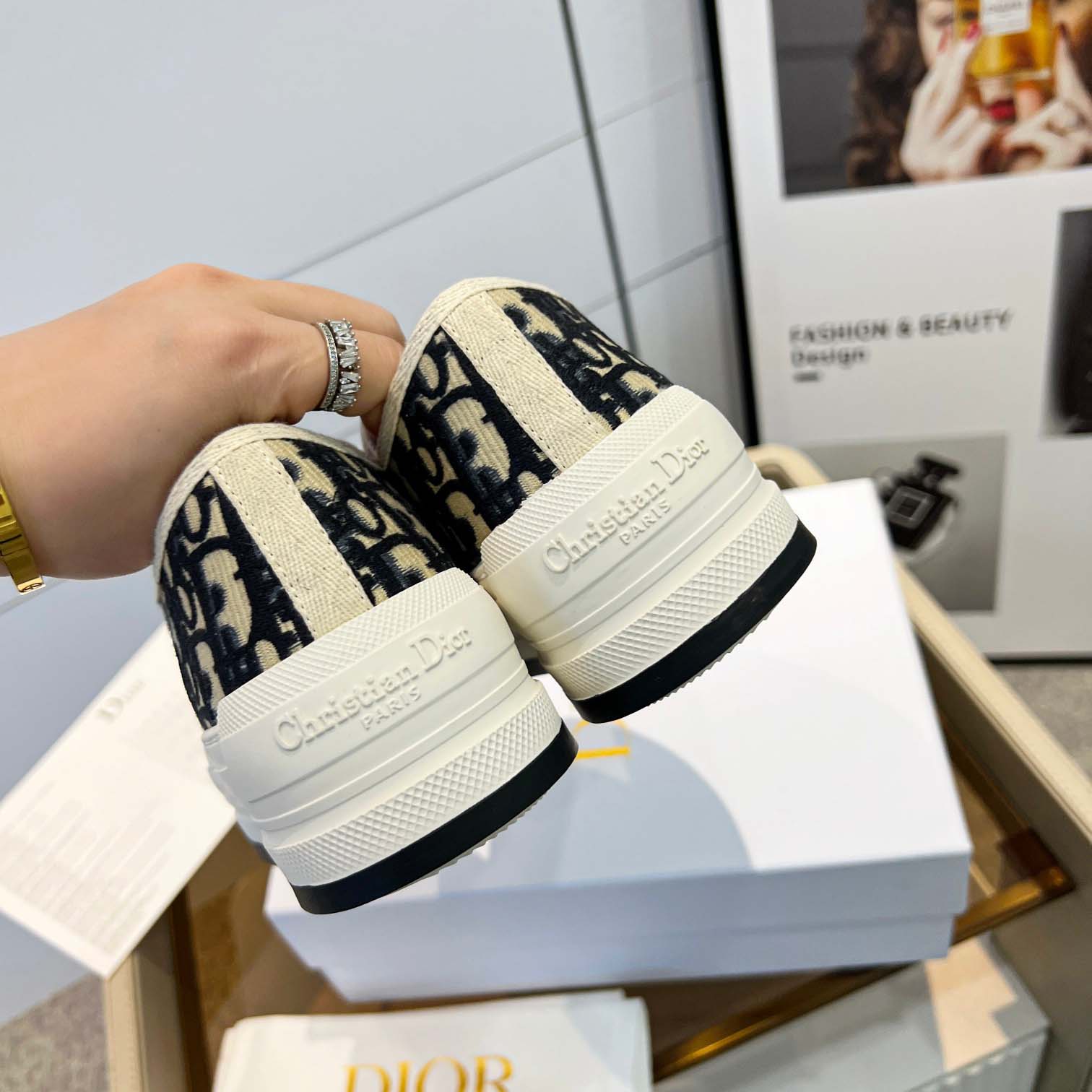 Dior Walk'n'Dior Platform Sneaker - DopestKickz