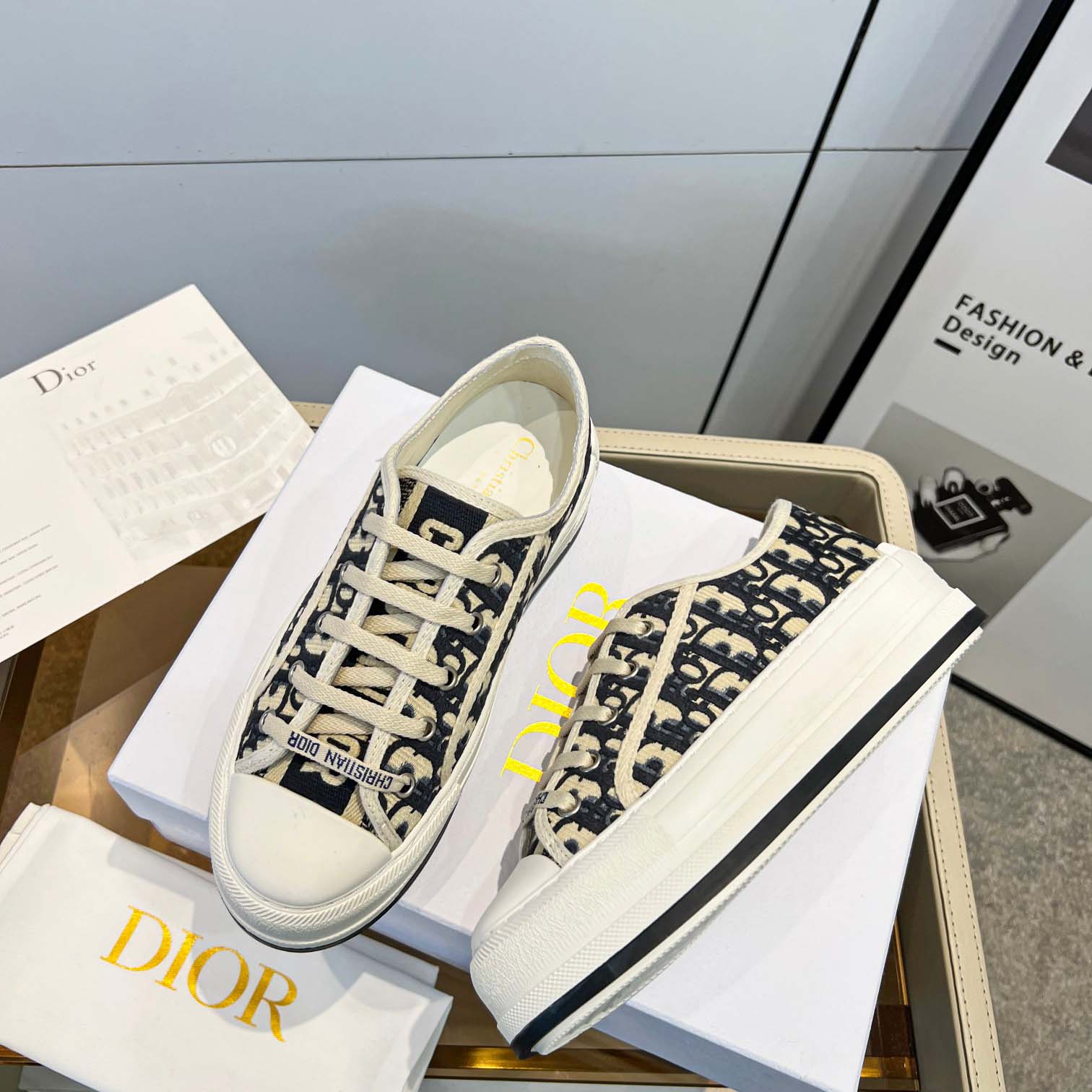 Dior Walk'n'Dior Platform Sneaker - DopestKickz